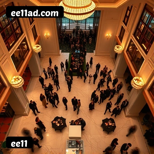 Material promocional do app ee11 — ilustração, não métricas auditadas nesta página